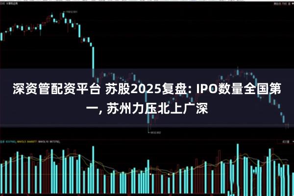 深资管配资平台 苏股2025复盘: IPO数量全国第一, 苏州力压北上广深